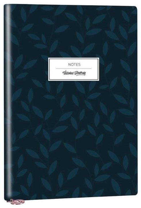 Тефтер Victoria's Journals Smyth Flexy Art Black A5, 96 линирани листа