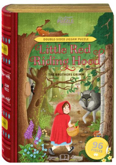 Двустранен пъзел Professor Puzzle: Червената шапчица, 96 части