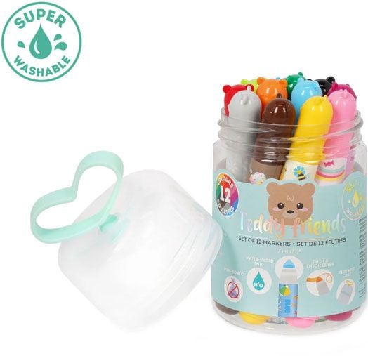 Комплект Маркери Legami - Teddy Friends