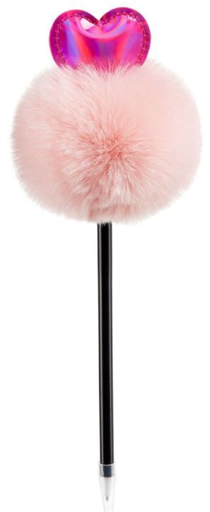 Химикалка с помпон Miquelrius Back2Fun, черна