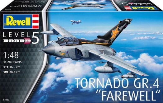 Сглобяем модел Revell - Самолет Торнадо GR.4 Farewell