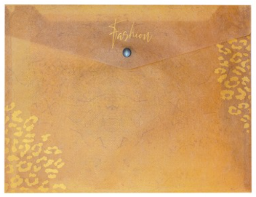 Папка с копче Spree Kraft Gold A4, асортимент