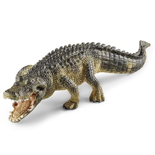Фигурка Schleich: Алигатор с подвижна челюст