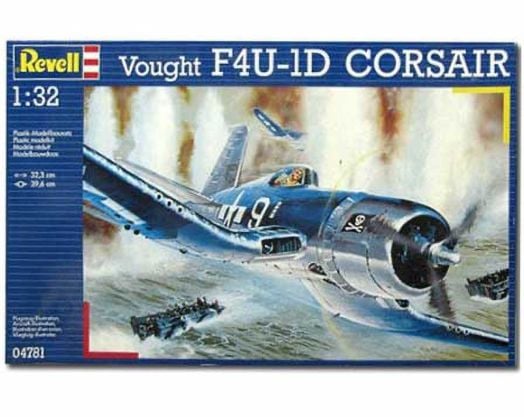 Сглобяем модел Revell – Самолет F4U-1A Corsair
