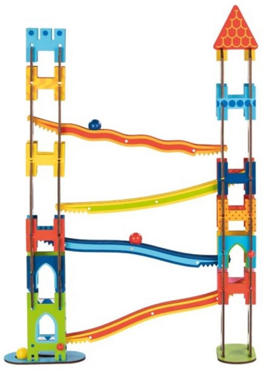 Рицарски замък с топчета Goki