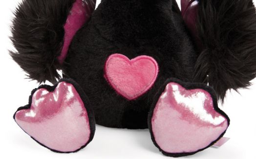 Плюшена играчка Nici - Черен лебед, 70 см.