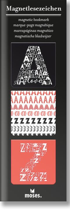 Магнитни разделители за книга - A & Z