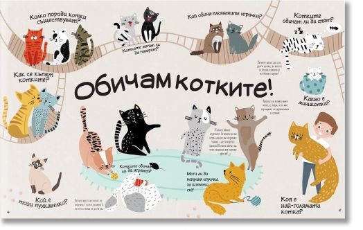 Обичам котките