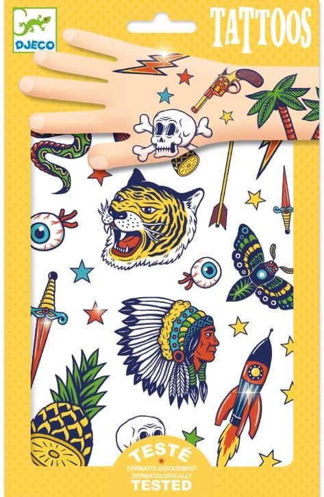 Детски татуировки Djeco - Bang Bang