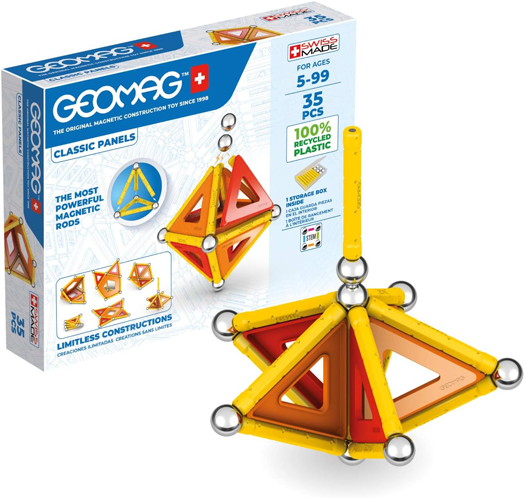 Магнитен конструктор Geomag - Classic Panels, 35 части
