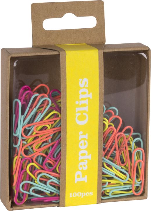 Кламери Apli Fluor, 100 броя