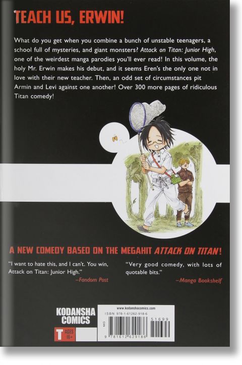 Attack On Titan: Junior High, Vol. 2