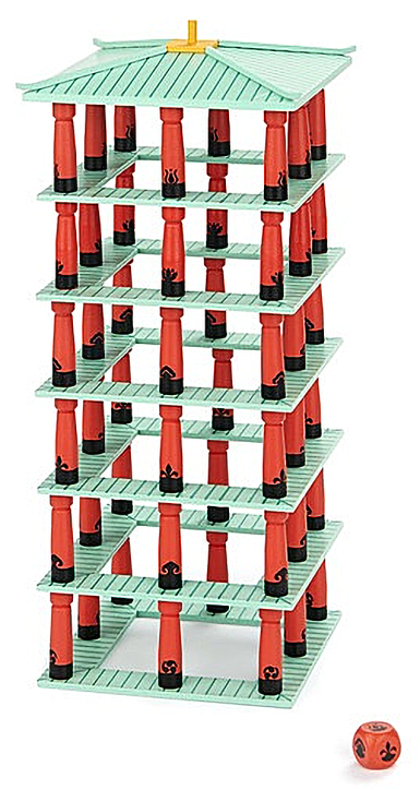 Дървена кула за баланс Balvi - Jinja