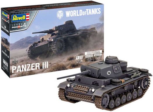 Сглобяем модел Revell - Танк Panzer III