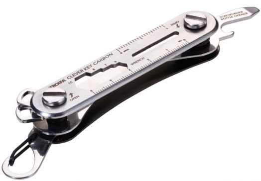 Ключодържател Troika Clever Key Carbon
