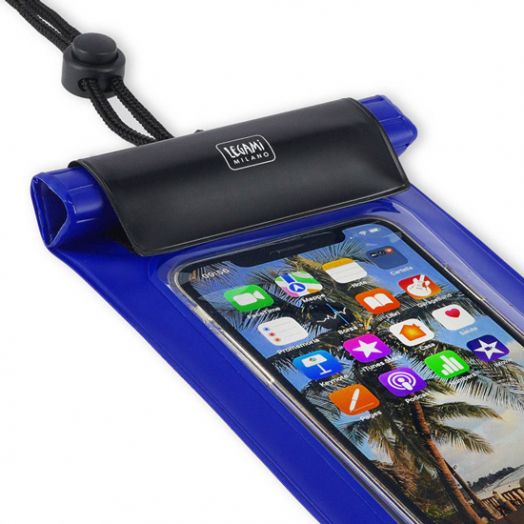 Водоустойчив калъф за мобилен телефон Legami, син