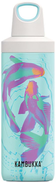 Стоманена бутилка Kambukka Reno Insulated, 0.500 л., риби