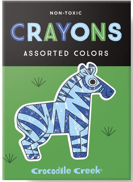 Стикери за оцветяване Crocodile Creek – Диви животни