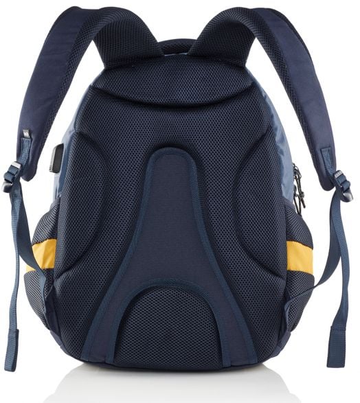 Ергономична раница Miquelrius Rider Black с две отделения и USB порт, 30 л.