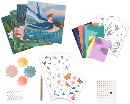 Творчески комплект Djeco - Украси приказката за Палечка