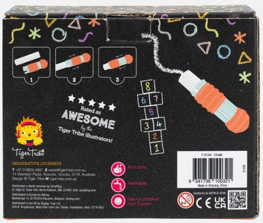 Тебешири Tiger Tribe, 10 бр.