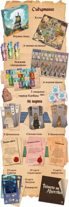 Настолна игра: Тайната на Абатството