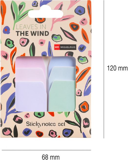 Комплект лепящи листчета Miquelrius Leaves in the Wind