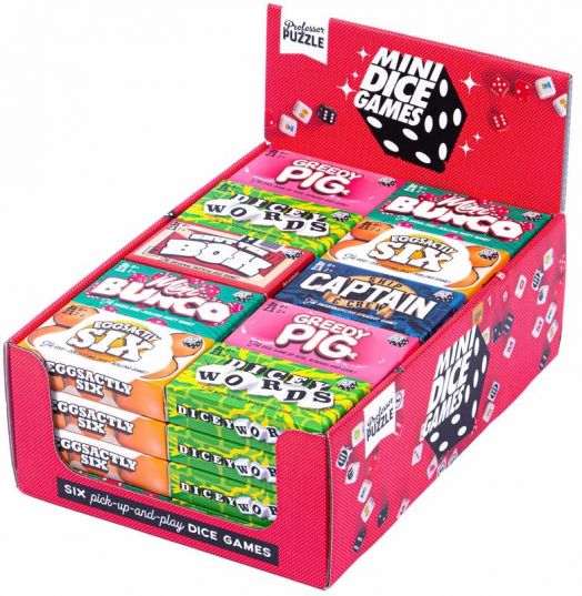 Мини игра със зарчета Professor Puzzle, асортимент