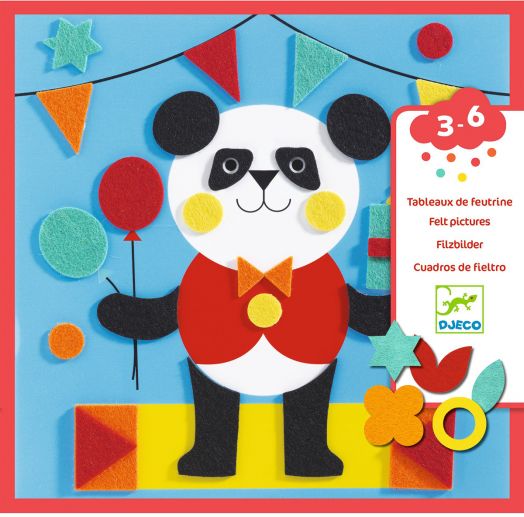 Колажи за най-малките Djeco - Животни