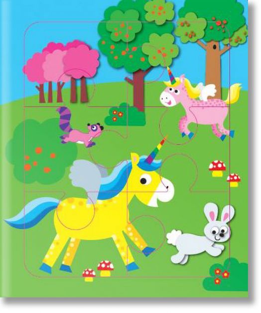 Книга с пъзели: Еднорози