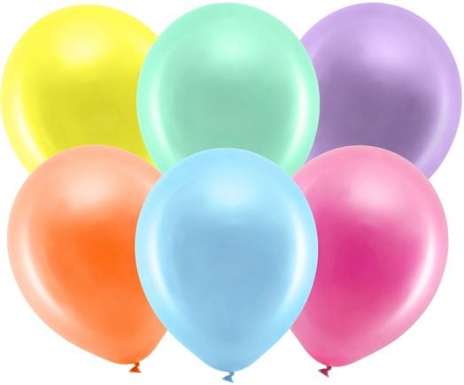 Комплект металик балони PartyDeco, 23 см.