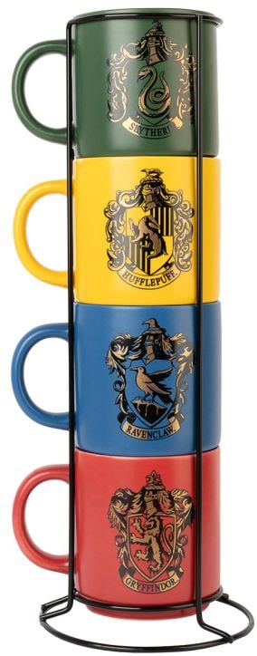 Комплект чаши Grupo Erik - Harry Potter, 4 бр.