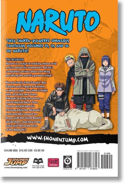 Naruto (3-in-1 Edition), Vol. 12