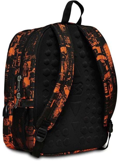 Ученическа раница Seven Freethink Orange с две отделения и USB порт