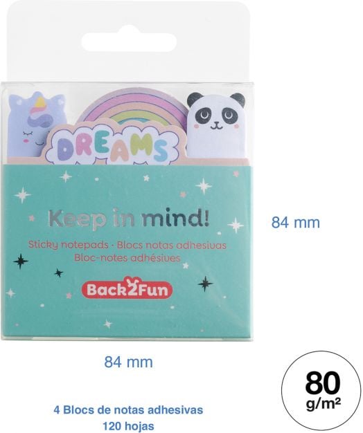 Лепящи листчета Miquelrius Back2Fun - Dream