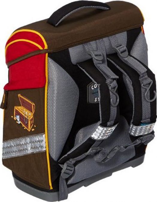 Комплект ученическа раница Schneiders Captain Jack, ергономик