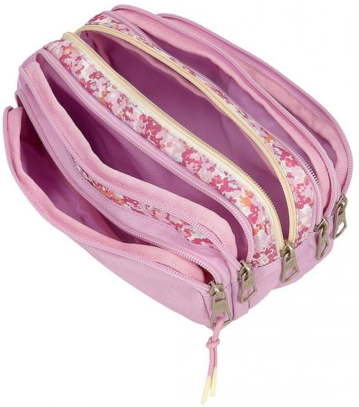 Несесер Pepe Jeans Sandra с пет отделения и ръкохватка