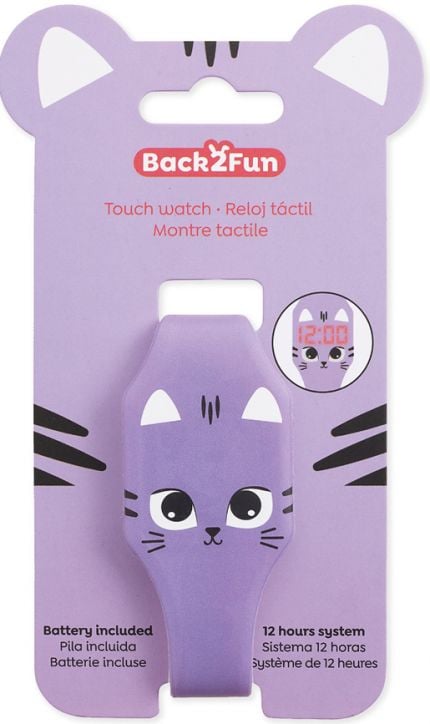 Силиконов часовник Miquelrius Back2Fun - Коте