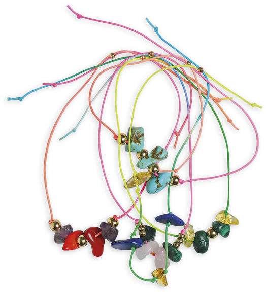 Креативен комплект Janod - Направи си сам бижута с талисмани