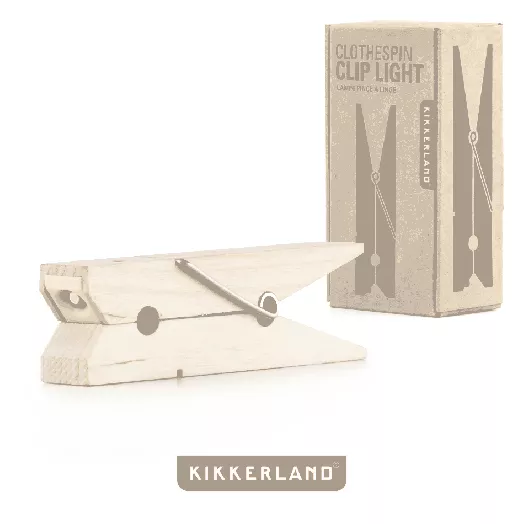 Лампа за четене Kikkerland - Щипка за простор