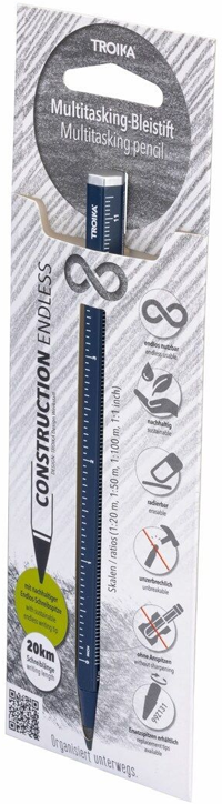 Молив Troika Construction Endless, син