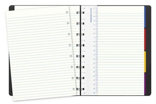 Тефтер Filofax Classic Saffiano Rose Gold A5 с линирани листа и скрита спирала