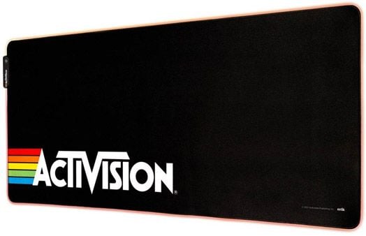 Геймърска подложка за бюро с LED светлина Activision