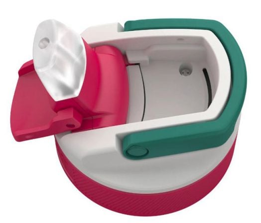 Детска бутилка за вода от тритан Kambukka Lagoon Pink Flamingo, 0.400 л.