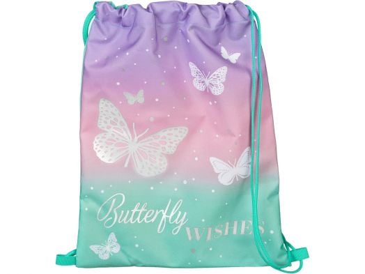 Комплект ученическа раница Undercover Butterfly Wishes, модел 2024, ергономик
