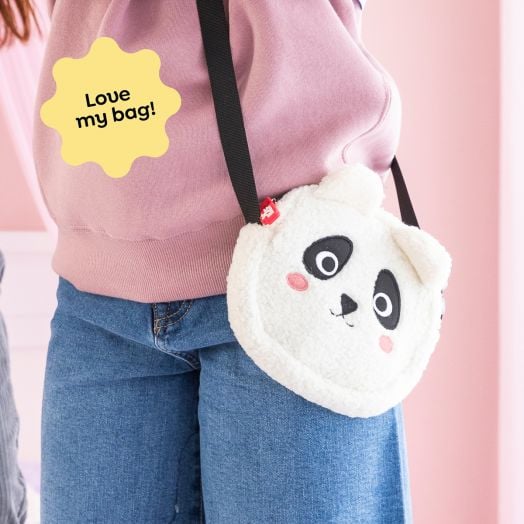 Детска чантичка за през рамо Miquelrius - Панда