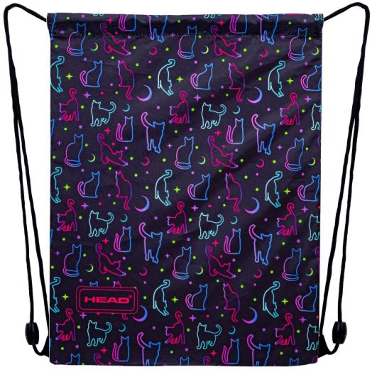 Спортна торба Astra Head - Котки в тъмното