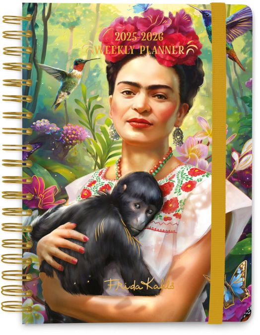Седмичен планер Grupo Erik Frida Kahlo за 12 месеца - август 2025 / юли 2026 година