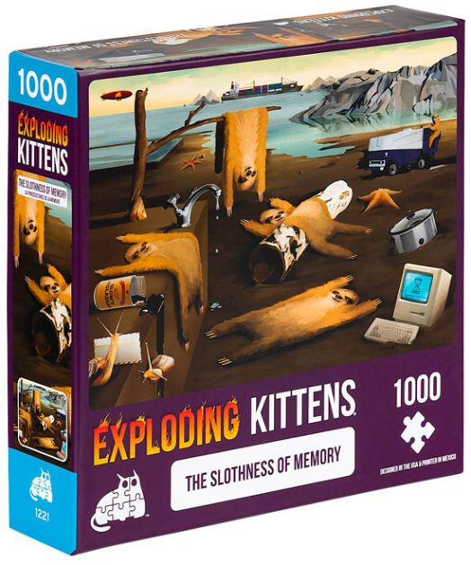 Пъзел Експлодиращи Котета - The Slothness of Memory, 1000 части
