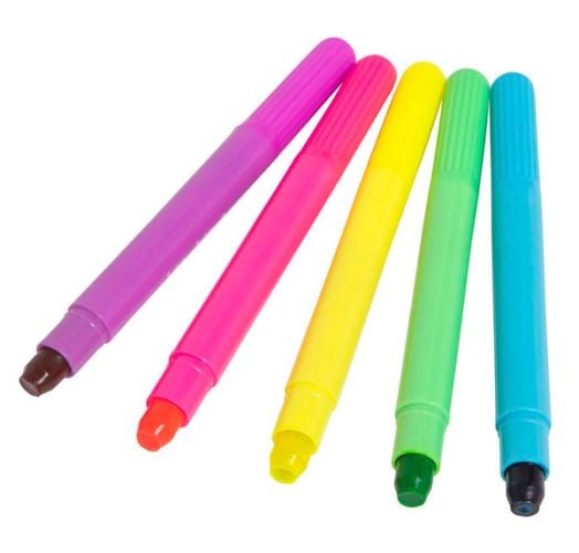 Неонови гел пастели Tiger Tribe, 5 цвята